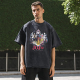 Mens Vintage T Shirt Short Sleeve T-Shirt Neckline