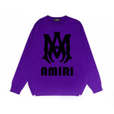 Amiri Long Sleeved Shirt Printed Trendy Pure Cotton