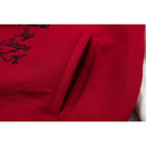 Off White Jacket Qiuxin OW Joint NBA Team Series Baseball Jacket