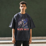 Mens Vintage T Shirt Short Sleeve T-Shirt Men's Retro