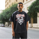 Mens Vintage T Shirt Short Sleeve T-Shirt Men's and Women's