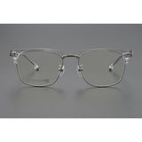 CHH Chrome Hearts Glasses Frameless Pure Titanium Glasses Frame Business
