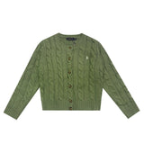 Ralph Lauren Knitted sweaters Ralph Lauren embroidered sweater cardigan knitted sweater loose vintage
