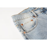 Purple Brand Jeans Pure Cotton High Street Trend #9100