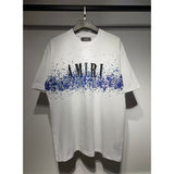 Amiri T Shirts Fashion Print Couple High Street