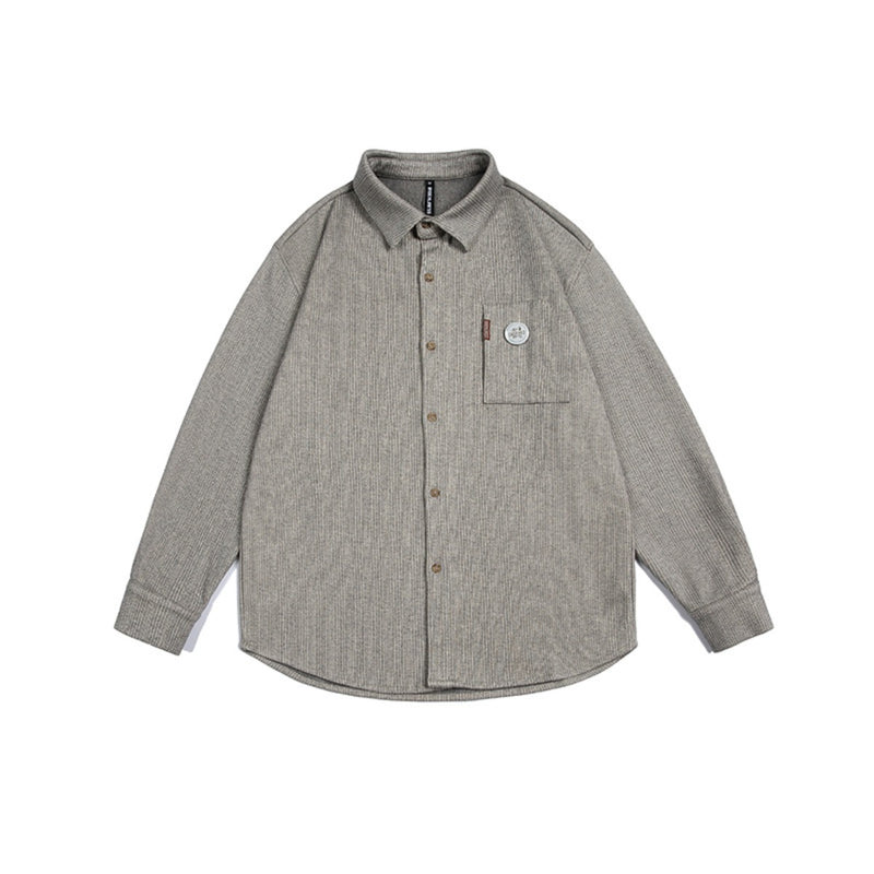 Unisex Shirt Retro Loose Casual