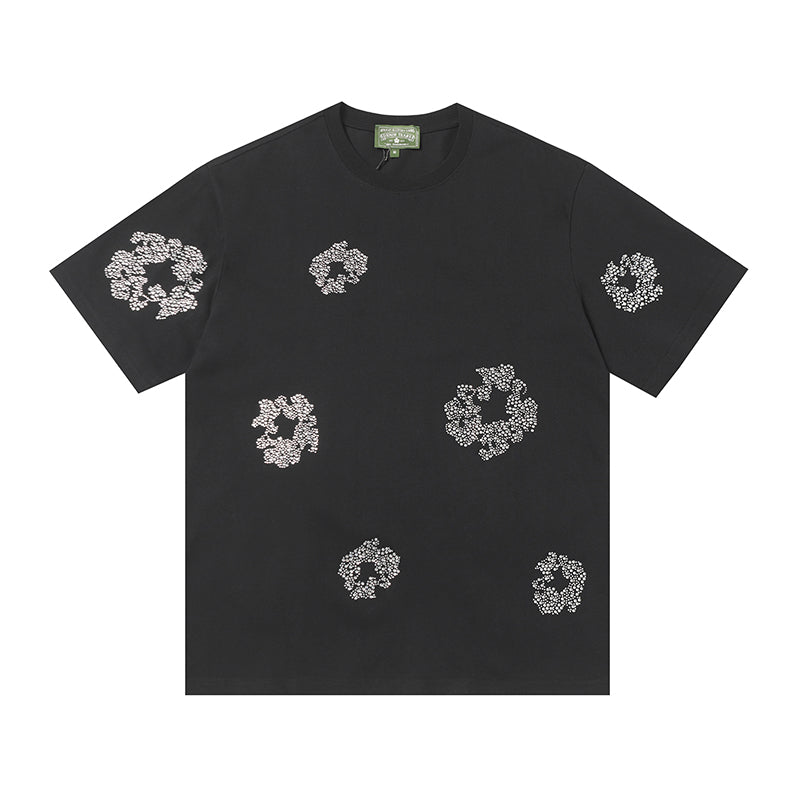 Denim Tears T Shirts Rhinestones