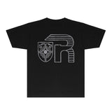 Rhude T Shirts Printed Trendy Pure Cotton
