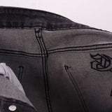 Godspeed Shorts Summer GOD Letter Pattern Embroidered Casual Denim Shorts