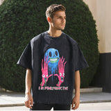 Mens Vintage T Shirt Retro Short Sleeve T-Shirt for Men and Women