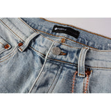 Purple Brand Jeans Pure Cotton High Street Trend