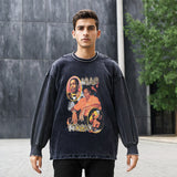 Mens Vintage Long Sleeve Shirt