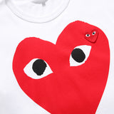 CDG Be Kind T Shirt round Neck Short Sleeve Men and Women