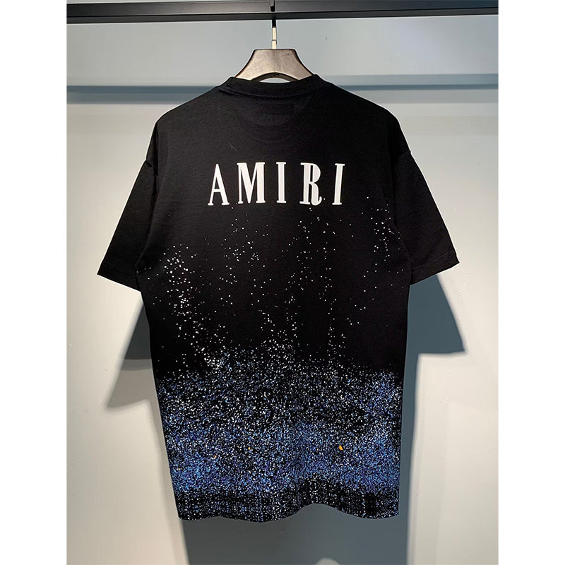 Amiri T Shirts Fashion Print Couple High Street