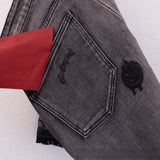 Godspeed Shorts Summer GOD Letter Pattern Embroidered Casual Denim Shorts