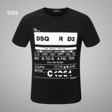 Dsq2 T Shirt Casual Sports Printed Short Sleeve Summer Men