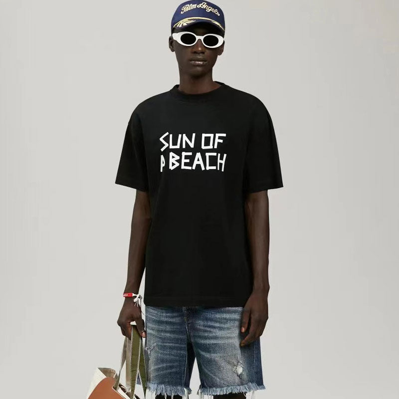 Palm Angle T Shirts Sun of a Beast Print