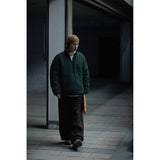 Unisex Coat Stand Collar Coat Vintage Zipper Cotton-Padded Jacket