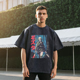 Mens Vintage T Shirt Short Sleeve T-Shirt Men's and Women's