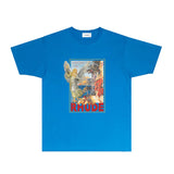 Rhude T Shirts Printed Trendy Pure Cotton