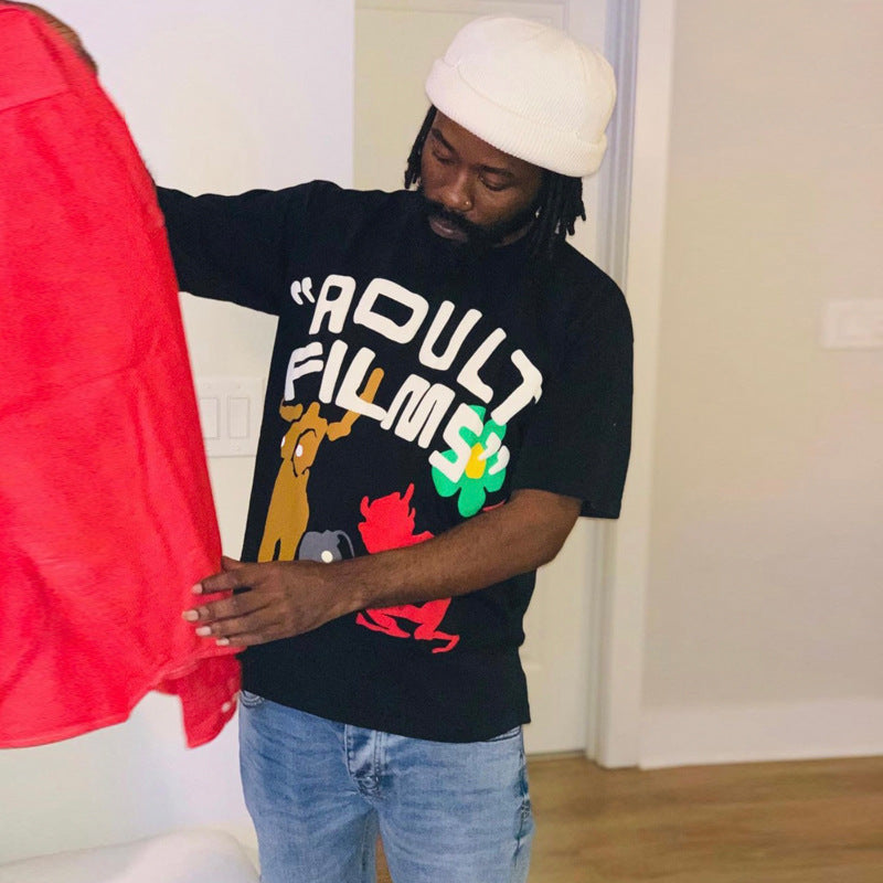 Cpfm T Shirt Printed Loose Short Sleeve T-shirt Summer