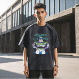 Mens Vintage T Shirt Old Short Sleeve T-Shirt Men