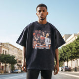 Men's Vintage T Shirt Short Sleeve T-Shirt Men's Half Sleeve