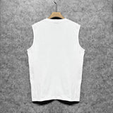 Amiri tank top large simple logo printing