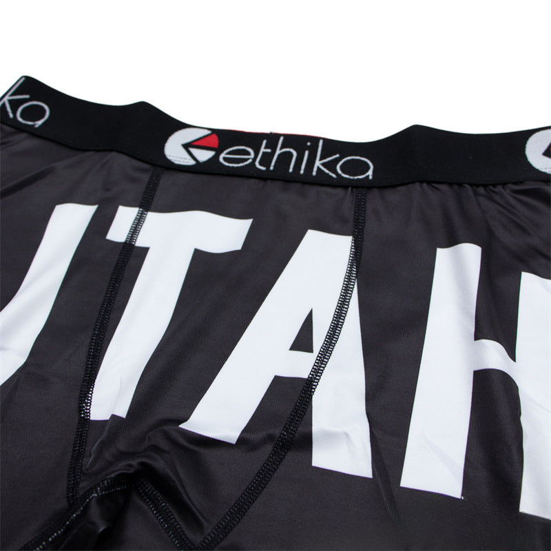 Ethika Boxer Briefs Anti-Wear Sports Fitness Sweat-Absorbing Panties