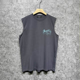 Amiri tank top bowling print
