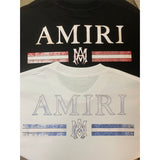 Amiri T Shirts Fashion Print Couple High Street