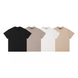 Fog Essentials T Shirts Spring/Summer FOG Casual Crew Neck Short Sleeves