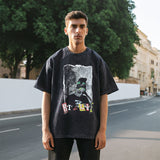 Mens Vintage T Shirt Summer Vintage Hiphop