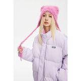 Unisex Coat Cold Protection in Winter Thickening Stand Collar