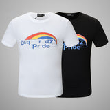 Dsq2 T Shirt Casual Sports Printed Short Sleeve Summer Men