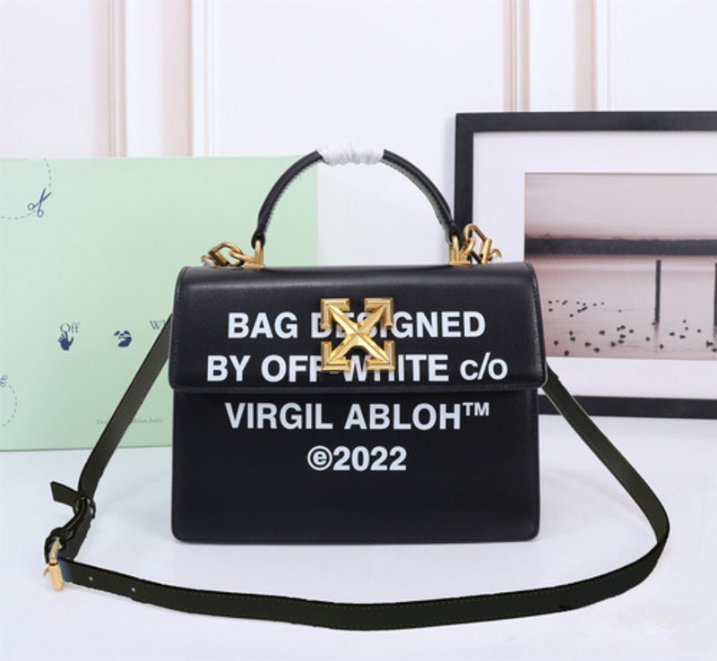 Off White Bag Casual Outdoor Convenient Tote Bag