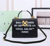 Off White Bag Casual Outdoor Convenient Tote Bag