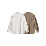 Unisex Shirt Retro Loose All-Match Casual