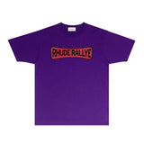 Rhude T Shirts Printed Trendy Pure Cotton