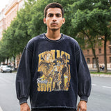 Mens Vintage Long Sleeve Shirt