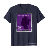 Inspired by Queen's Platinum Jubilee 2022 Elizabeth 70 Years T-shirt Pattern