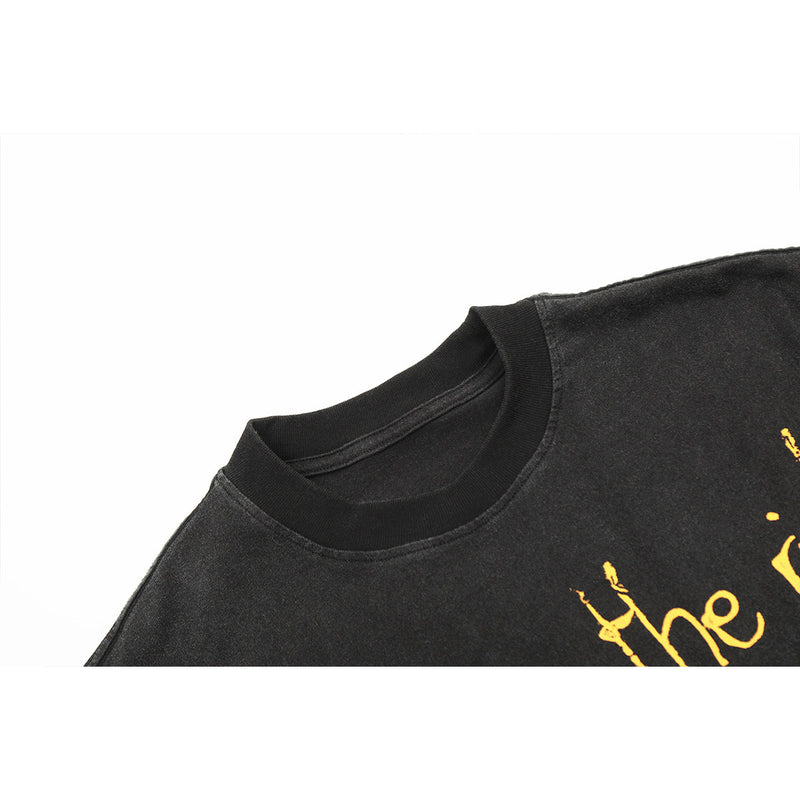 Unisex T-Shirts Saint Michael Casual Loose T-Shirt