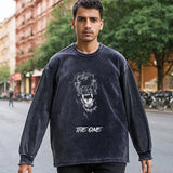 Mens Vintage Long Sleeve Shirt