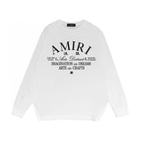 Amiri Long Sleeved Shirt Printed Trendy Pure Cotton