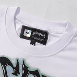 Godspeed T Shirts Skull Marines Printed Cotton Casual Short Sleeves Men and Women