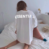 Fog Fear of God Essentials T Shirt Double Line Short Sleeve Reflective Letter Loose Couple T-shirt