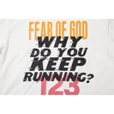 Fog Essentials T Shirts Spring/Summer FOG Joint Crew Neck Short Sleeves