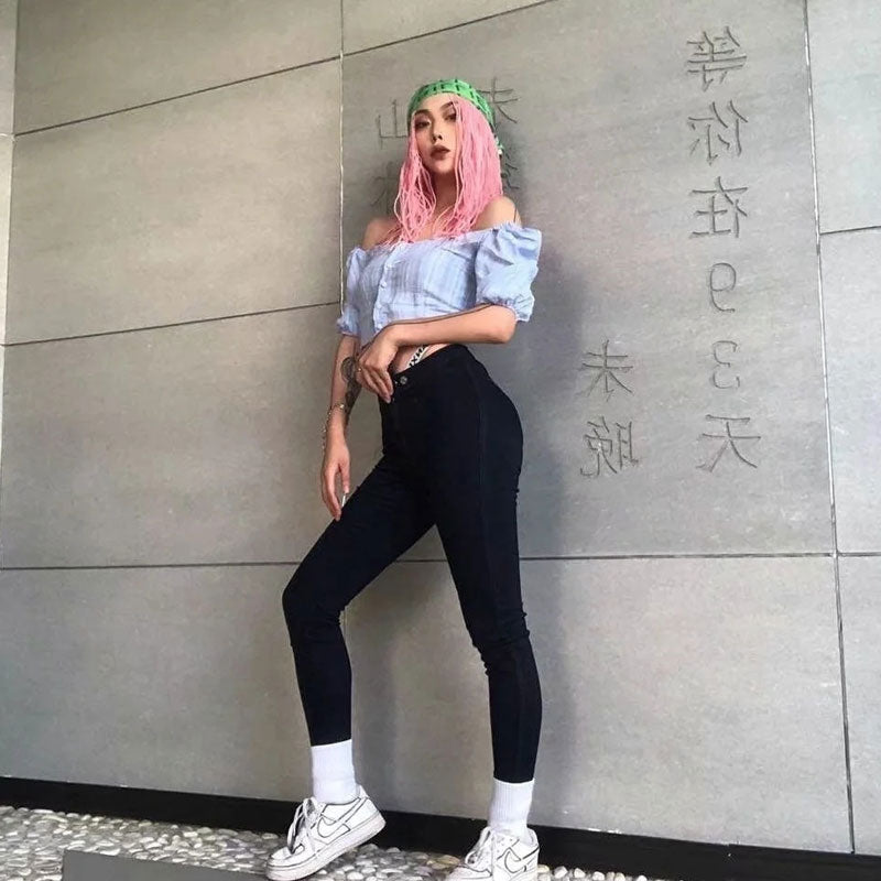 Women Jeans Elastic Skinny Slimming Slim Fit