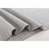 Fog Essentials T Shirts Spring Summer FOG Double Line Flocking Letter Crew Neck Short Sleeves