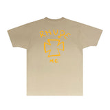 Rhude T Shirts Printed Trendy Pure Cotton